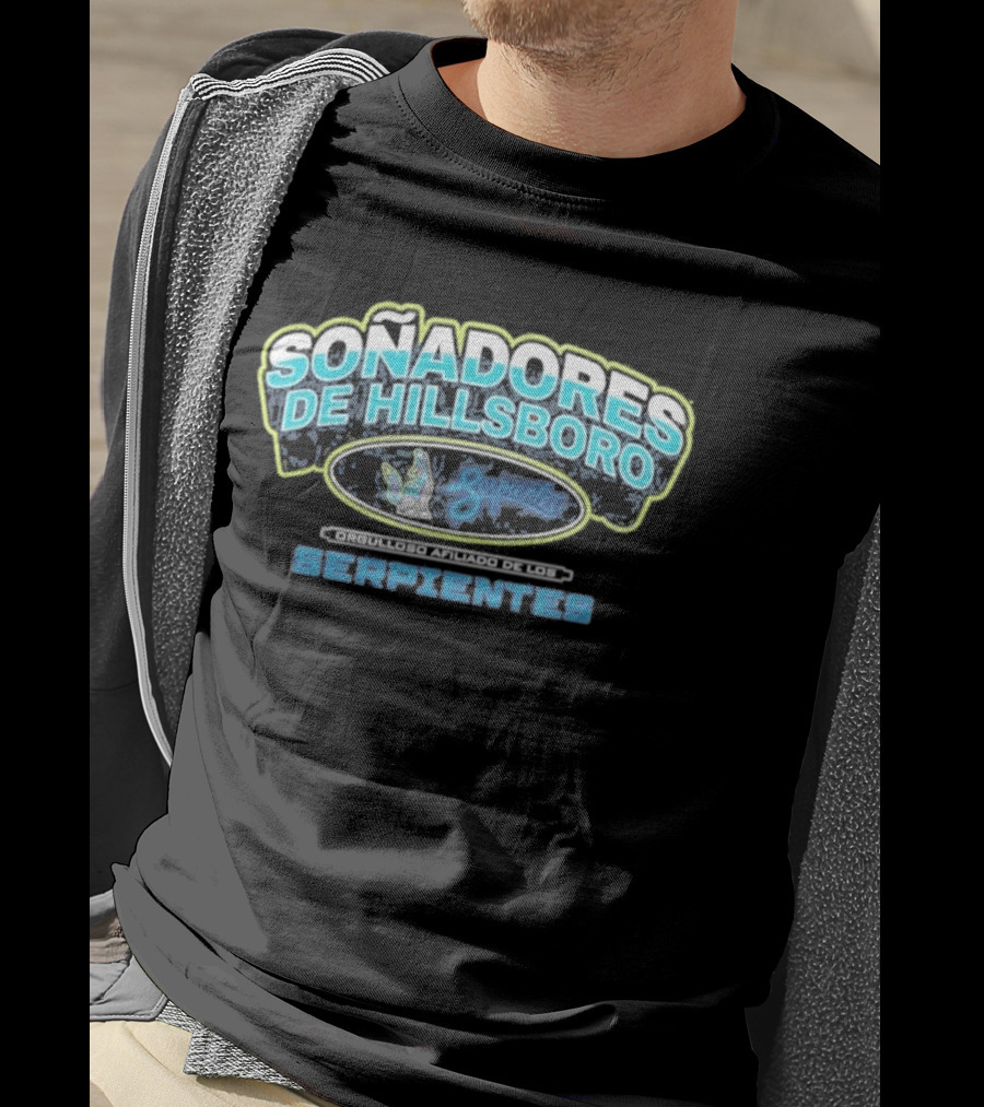 Soñadores De Hillsboro Serpientes Copa De La Diversion Baseball T-Shirt