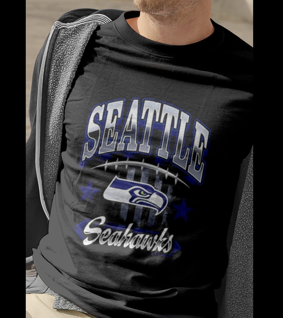 Seattle Seahawks NFL Team Football Fan T-Shirt