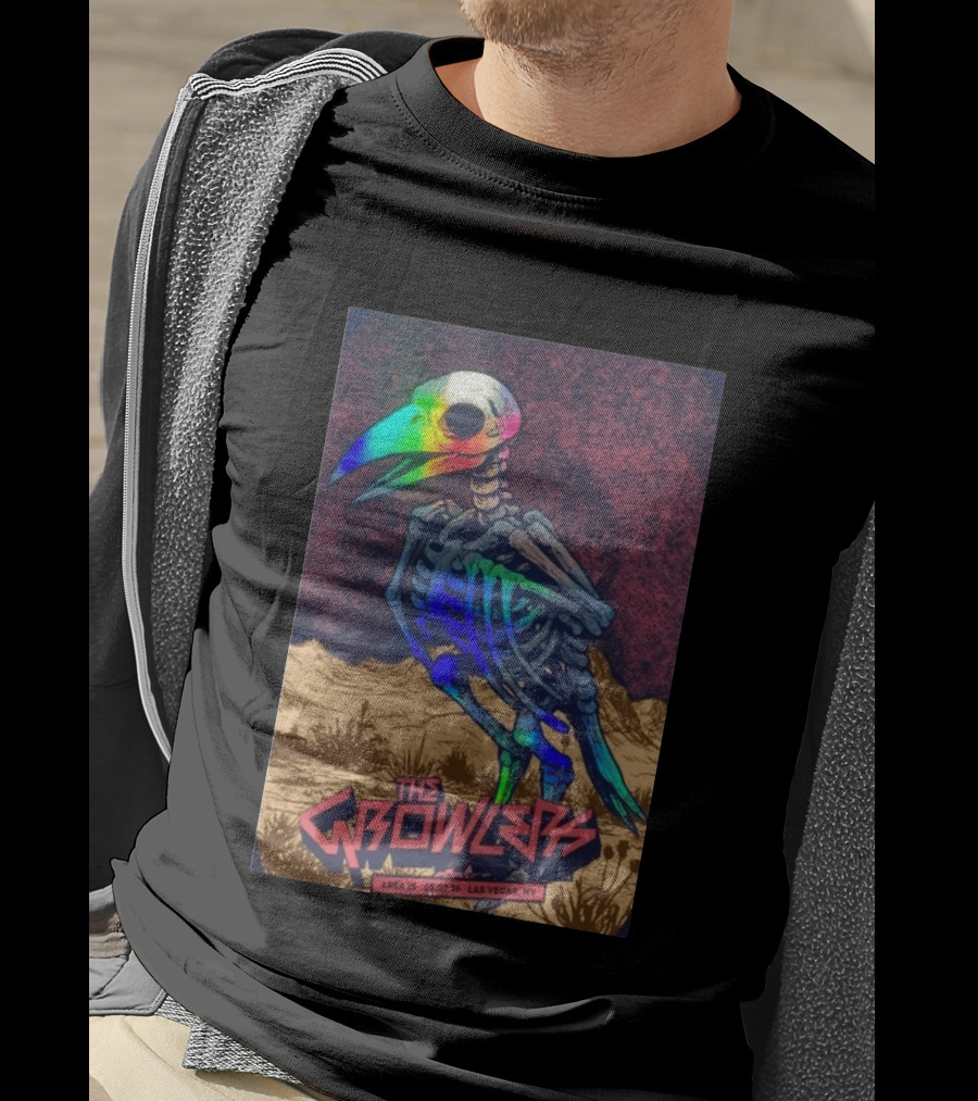 The Growlers Las Vegas Area 15 May 1 2026 Skeleton Bird T-Shirt