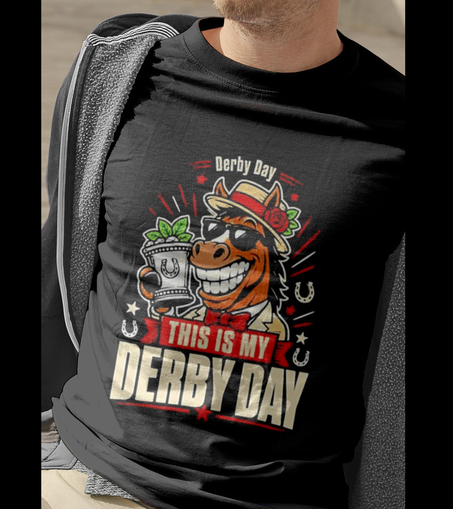 Derby Day Mint Julep Horse Party T-Shirt