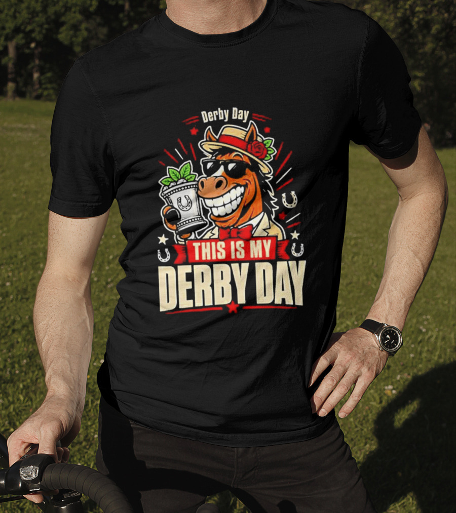 Derby Day Mint Julep Horse Party T-Shirt