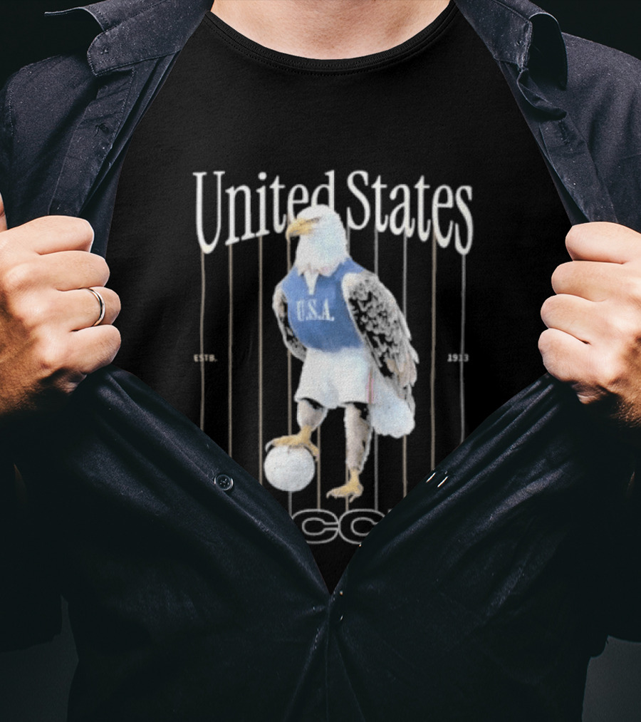 United States Soccer USA Eagle T-Shirt