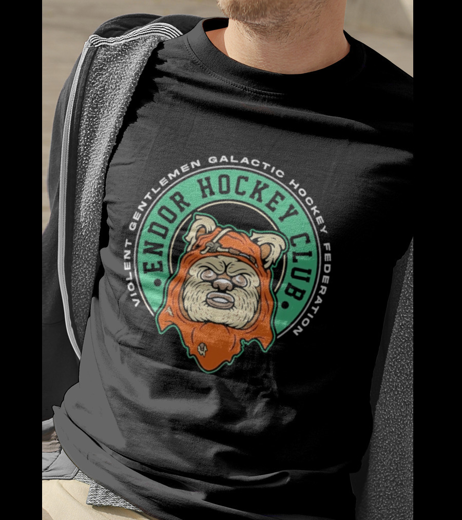 Violent Gentlemen Galactic Hockey Federation Endor Hockey Club 2026 T-Shirt