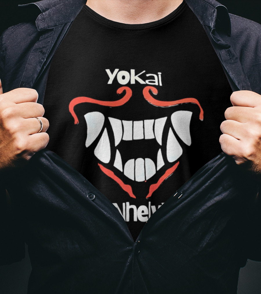 Yokai Nhelvy Demon Mask Teeth T-Shirt