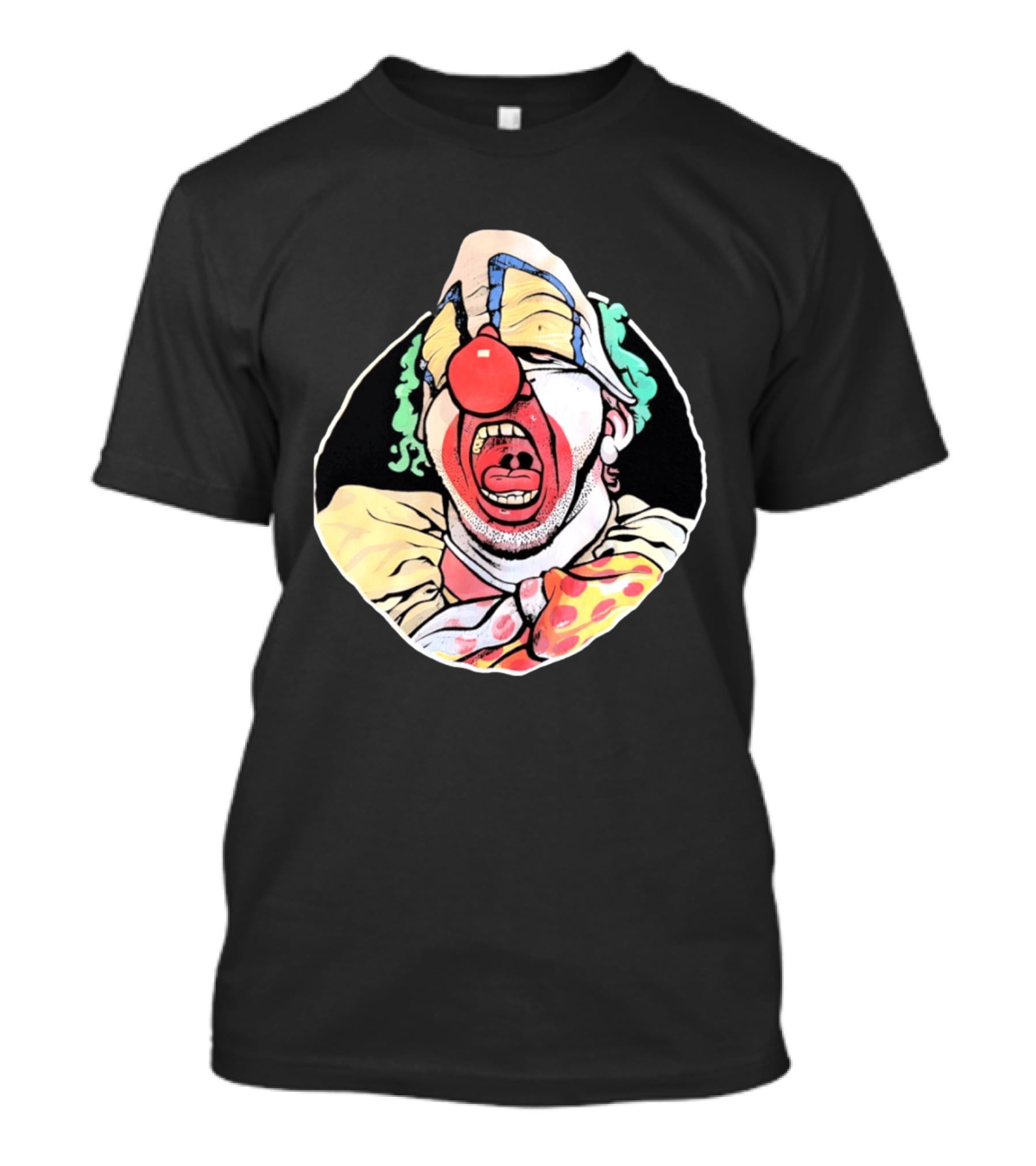 Yucko The Clown Retro Cartoon Style Bold Expression T-Shirt