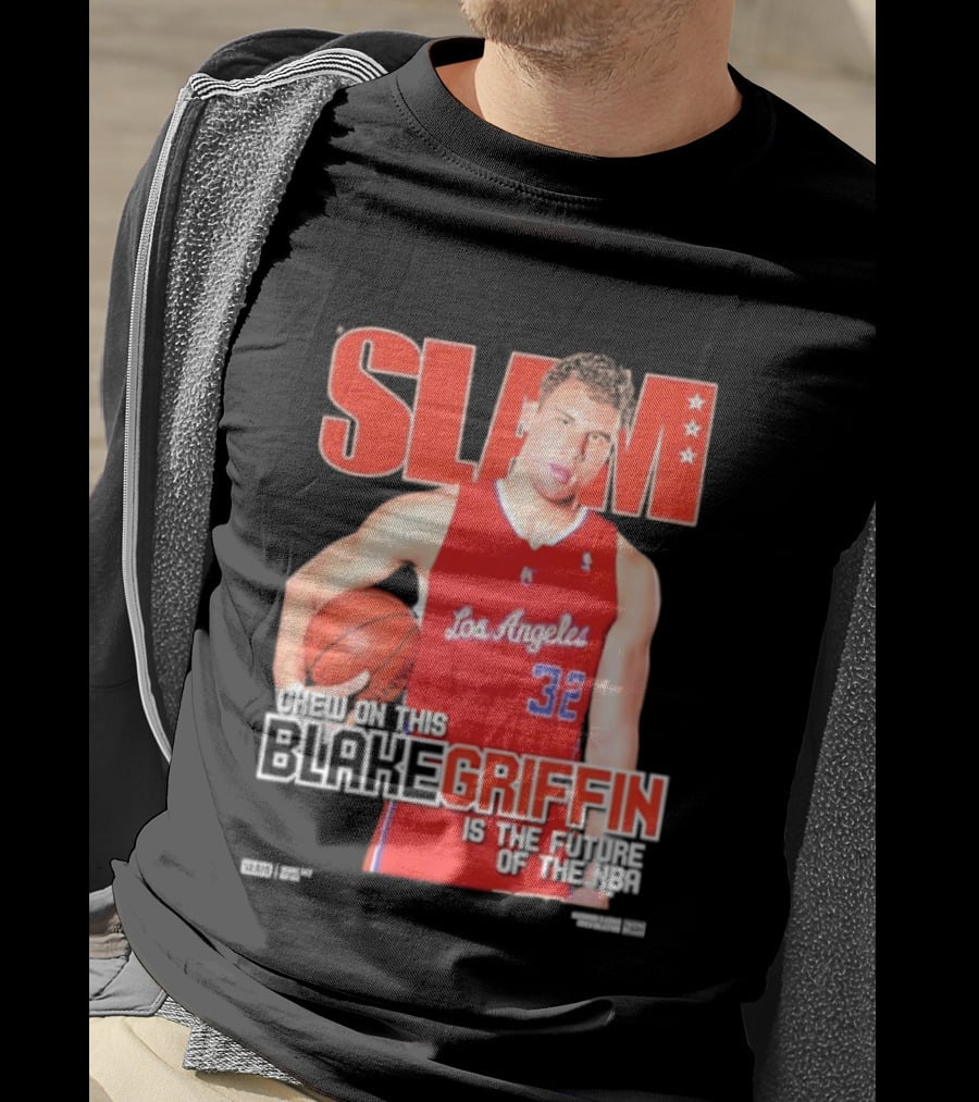 SLAM Los Angeles Clippers Blake Griffin Chew On This Is The Future Of The NBA T-Shirt