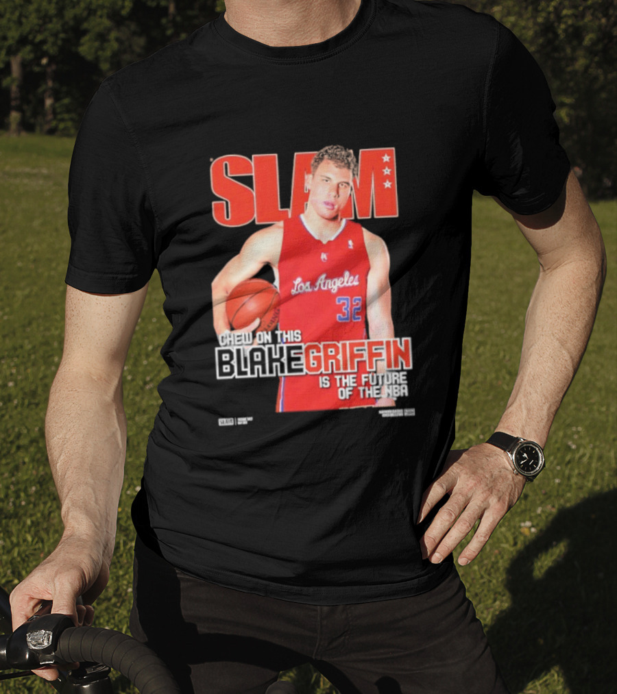 SLAM Los Angeles Clippers Blake Griffin Chew On This Is The Future Of The NBA T-Shirt