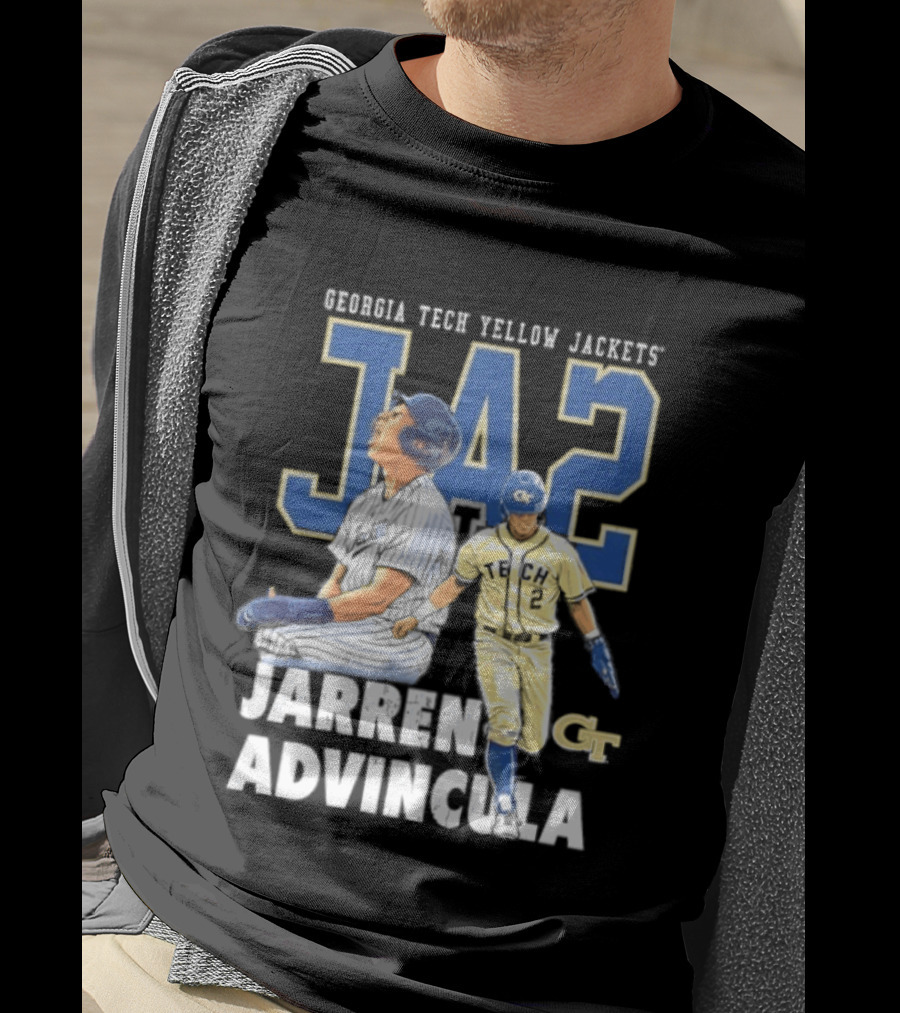 Georgia Tech Yellow Jackets JA2 Jarren Advincula T-Shirt