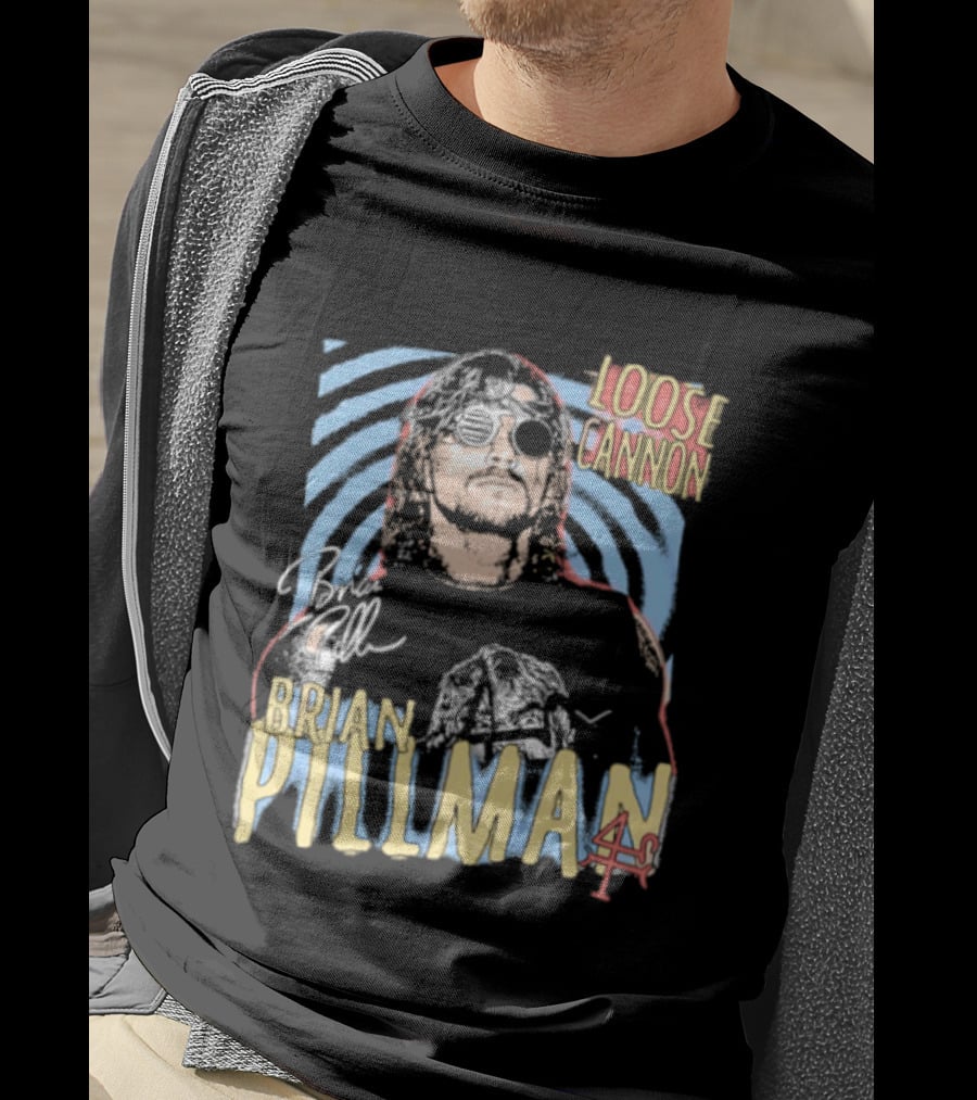 Brian Pillman Loose Cannon 4 Ever T-Shirt