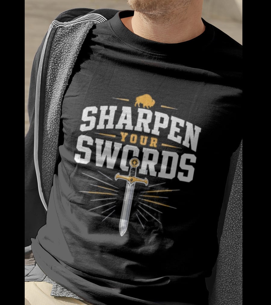 Buffalo Sabres Sharpen Your Swords Hockey T-Shirt