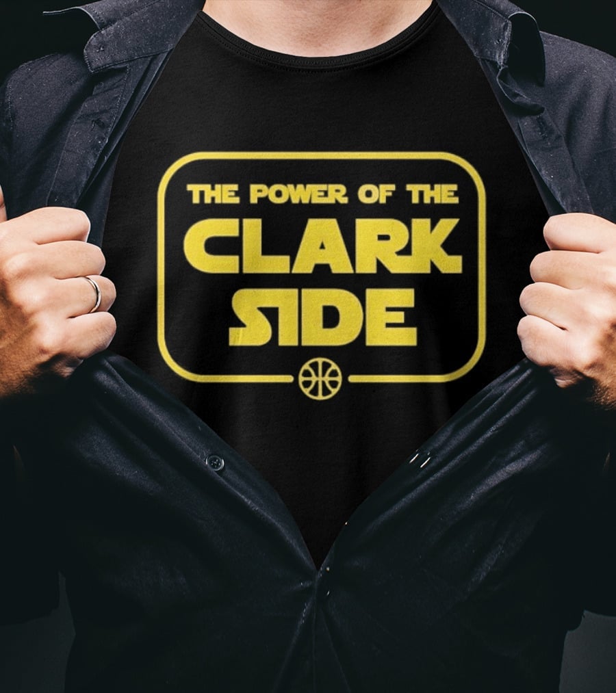 The Power Of The Clark Side Caitlin Clark T-Shirt