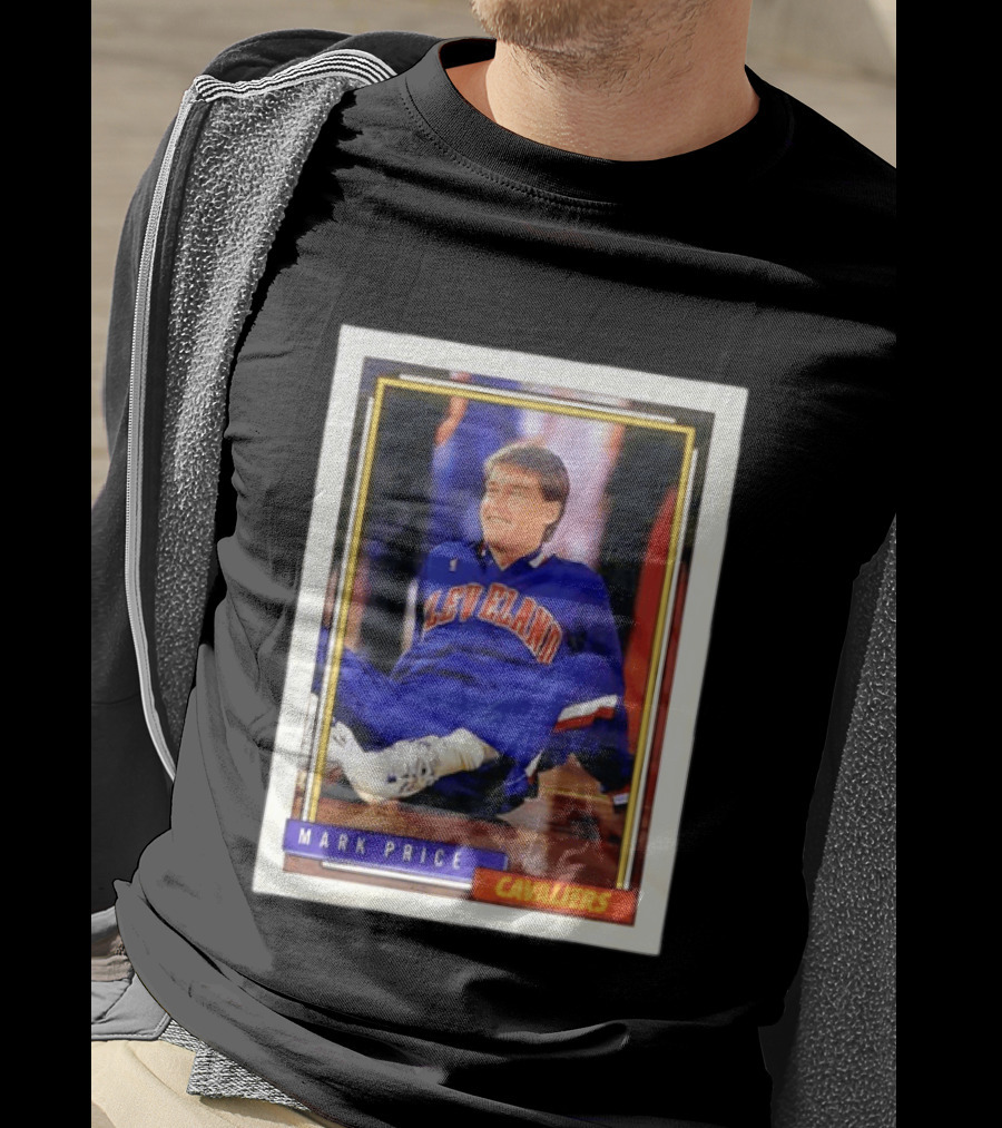 Cleveland Cavaliers Mark Price 1992 Basketball Trading Card Classic Moment T-Shirt
