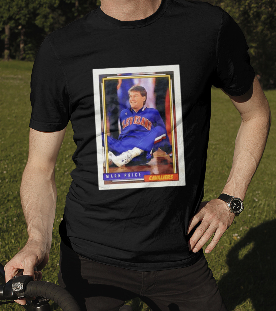 Cleveland Cavaliers Mark Price 1992 Basketball Trading Card Classic Moment T-Shirt