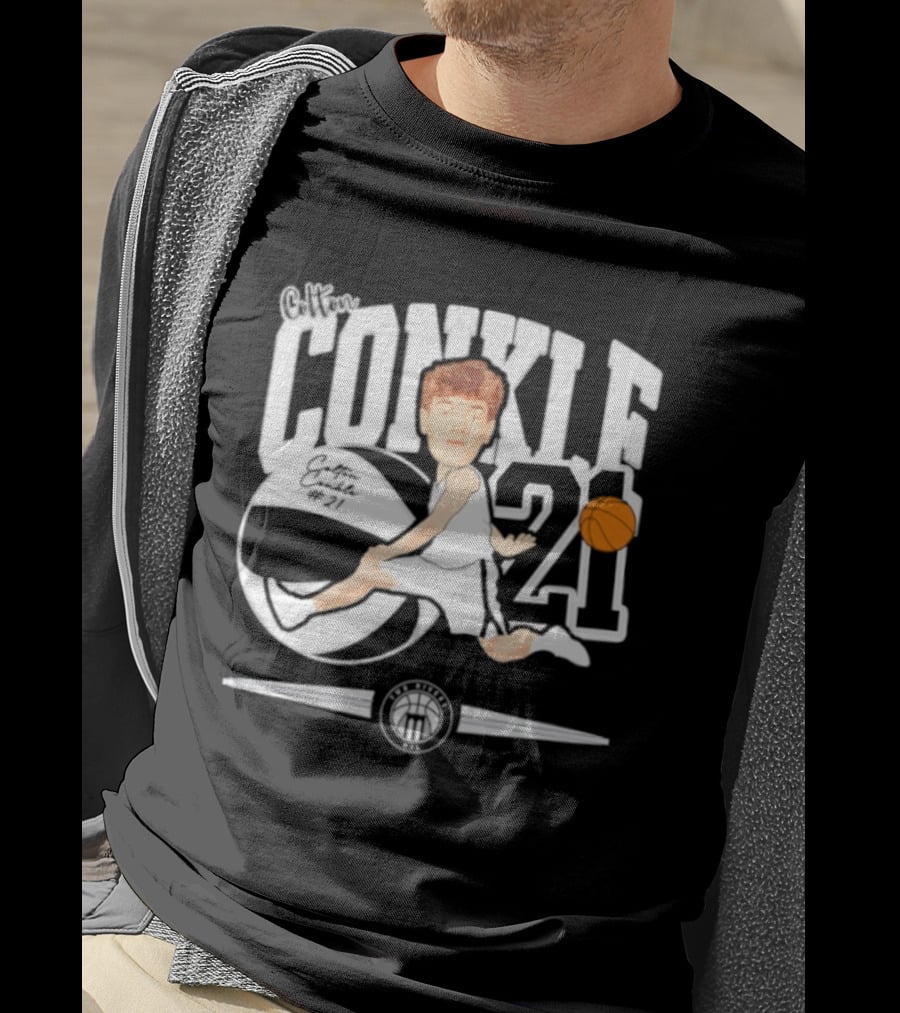 Colton Conkle 21 Basketball 2025 Marietta College T-Shirt