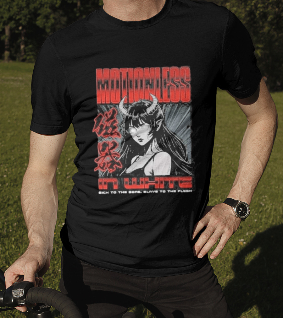 Motionless In White Rich To The Bone Slave To The Flesh Tour 2026 T-Shirt