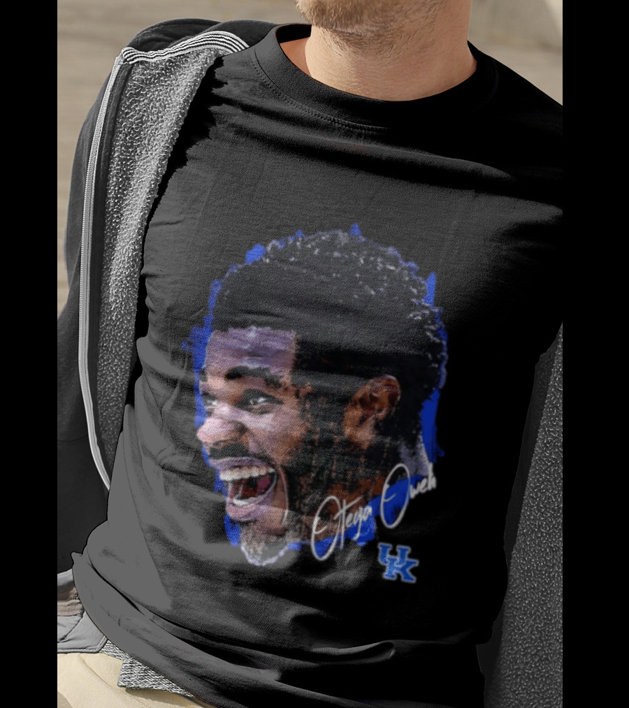 NCAA Men's Basketball Kentucky Wildcats Otega Oweh UK Basketball Fan Gear T-Shirt