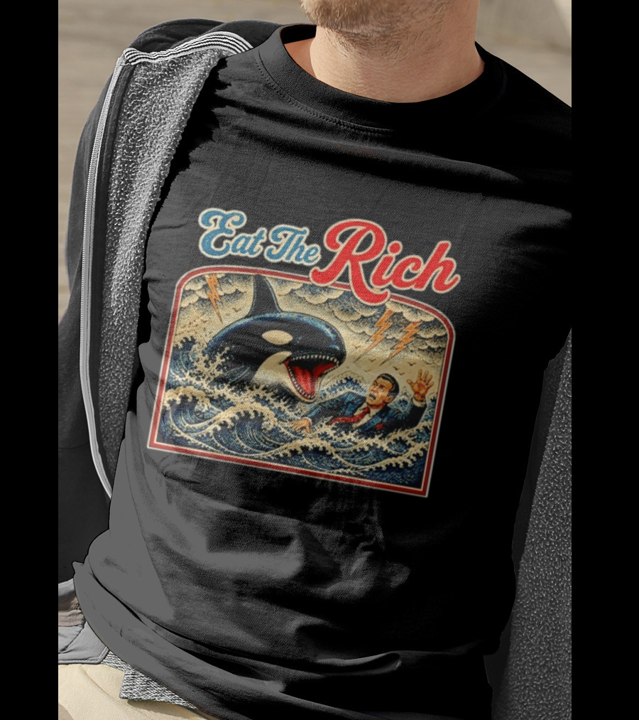 Eat The Rich Orca Billionaire T-Shirt