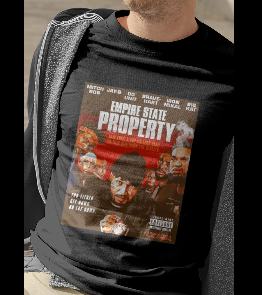 Mitch Rob Jay B OG Unit Brave Hart Iron Mikal Big Kat Empire State Property New York Knicks Baller Tale T-Shirt