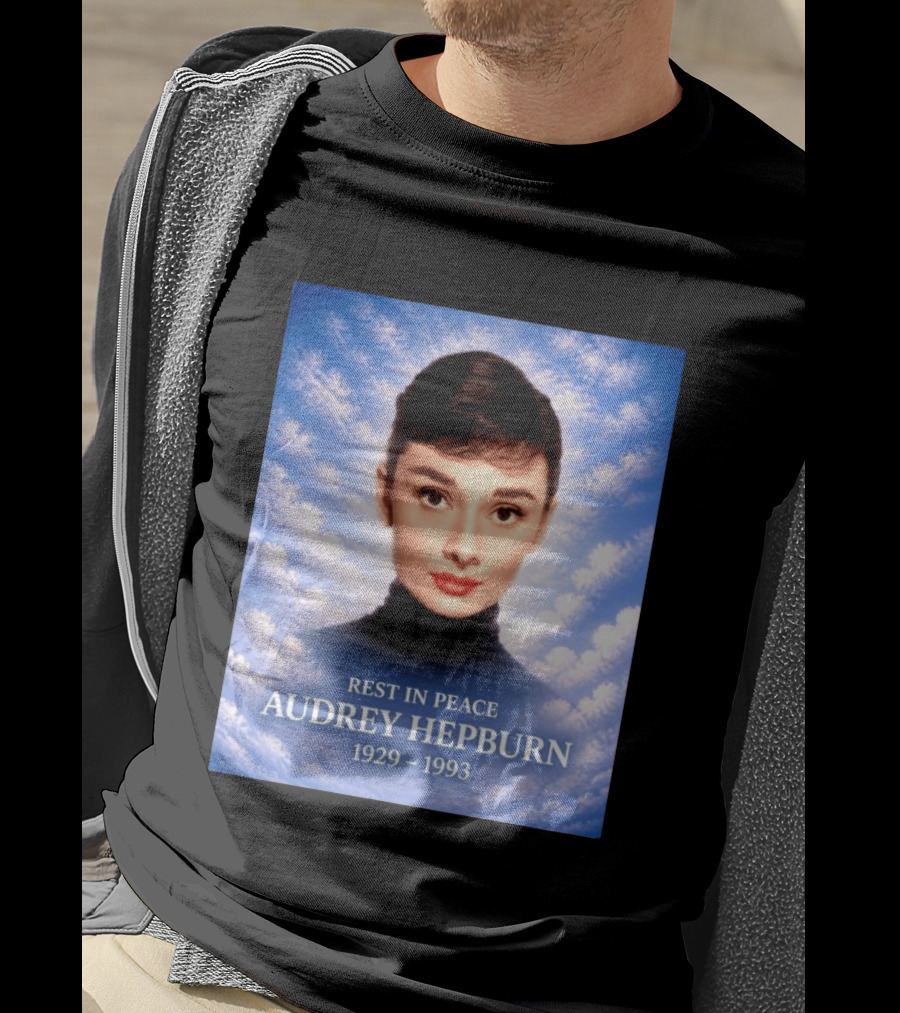 Rest In Peace Audrey Hepburn 1929 1993 T-Shirt