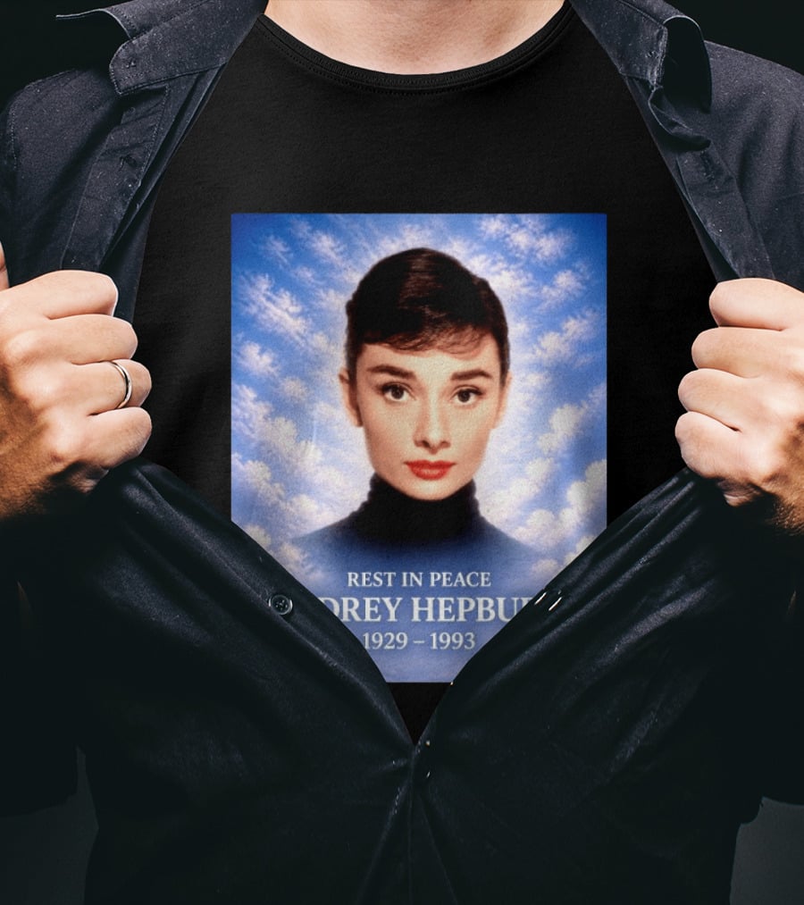 Rest In Peace Audrey Hepburn 1929 1993 T-Shirt