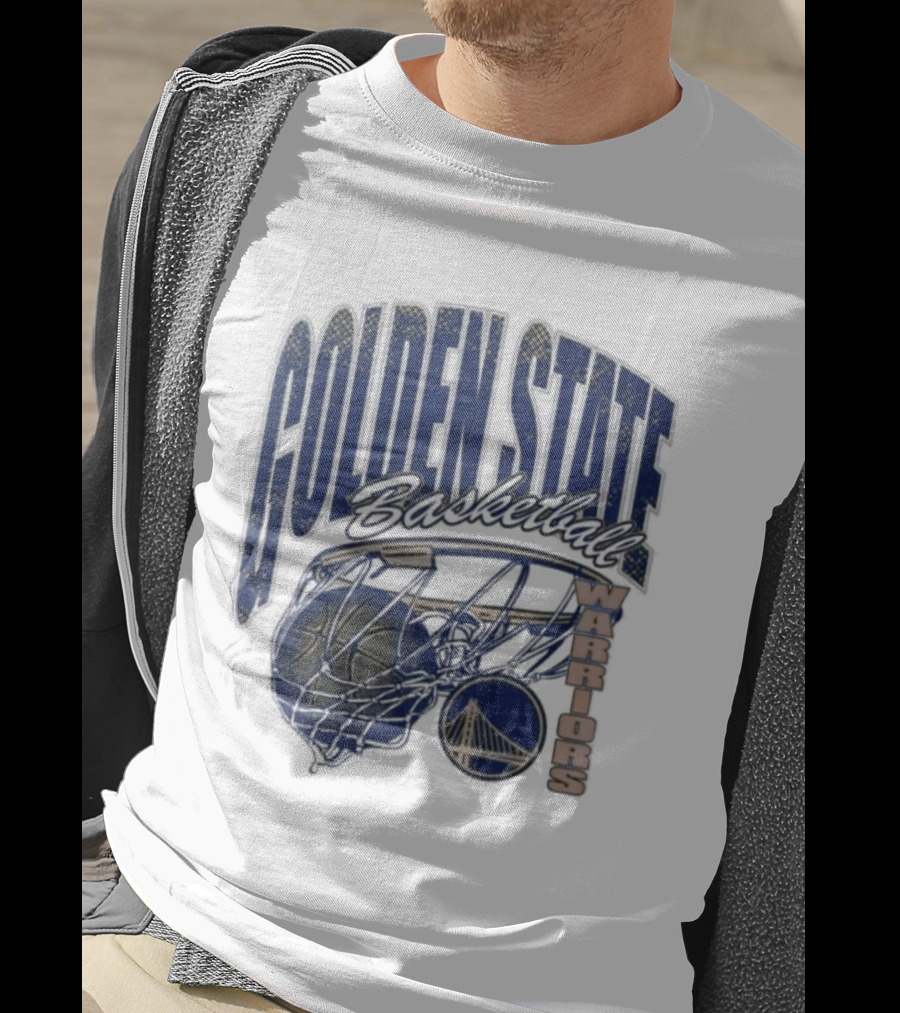 Golden State Warriors 2026 Script Swish Basketball T-Shirt