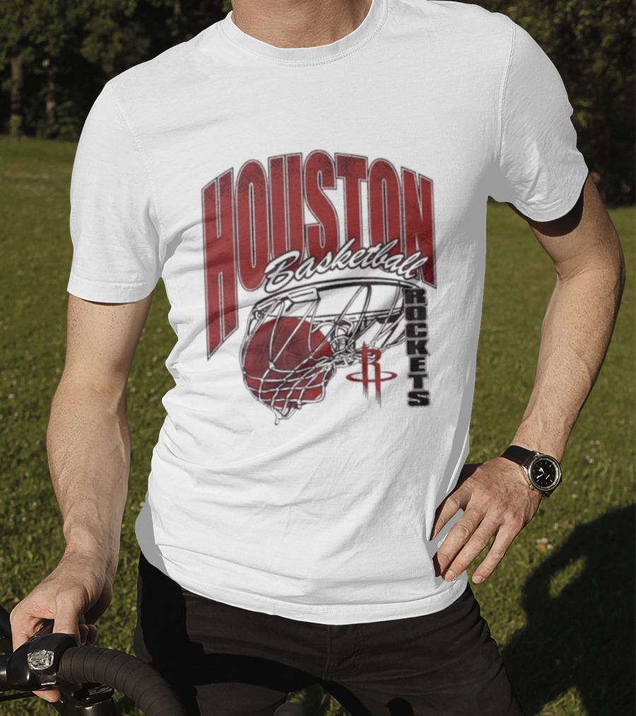 Houston Rockets Basketball Swish 2026 T-Shirt