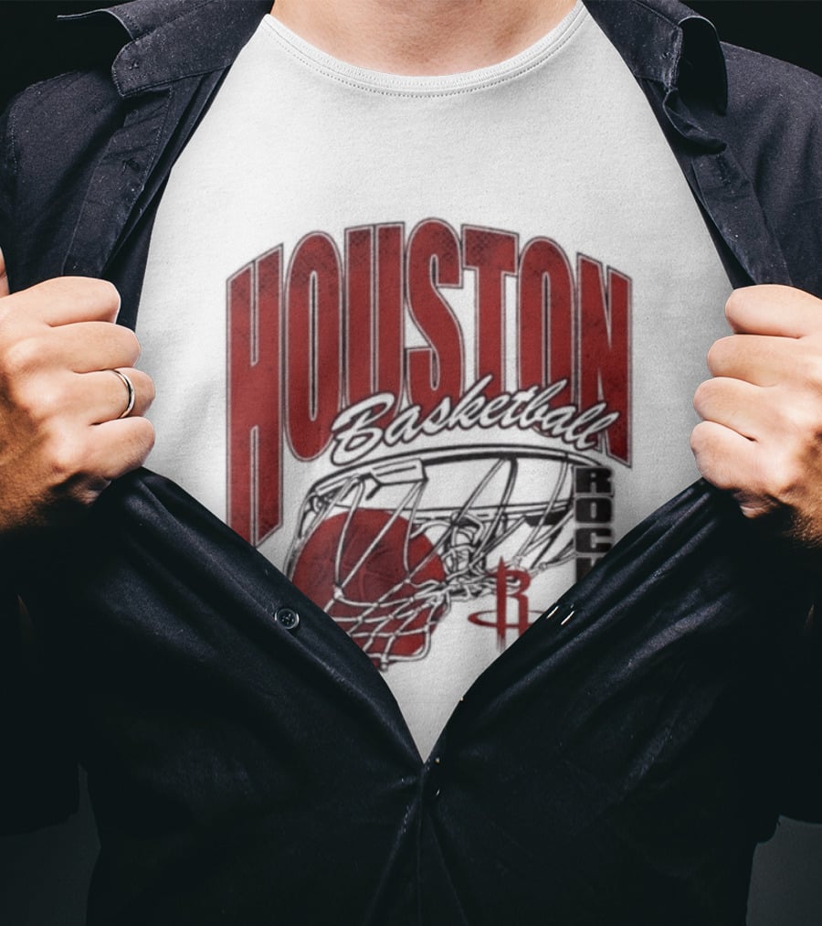 Houston Rockets Basketball Swish 2026 T-Shirt