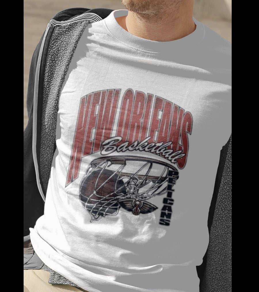New Orleans Basketball Swish 2026 Pelicans T-Shirt