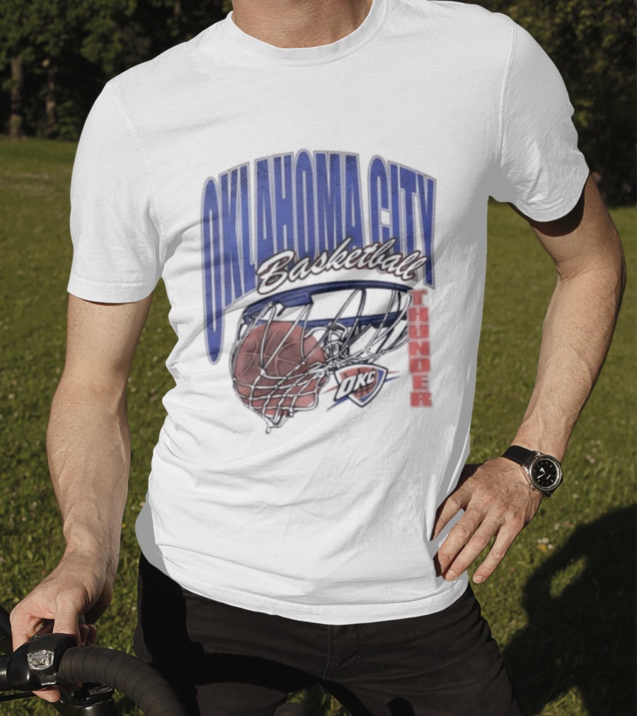 Oklahoma City Basketball Swish 2026 T-Shirt