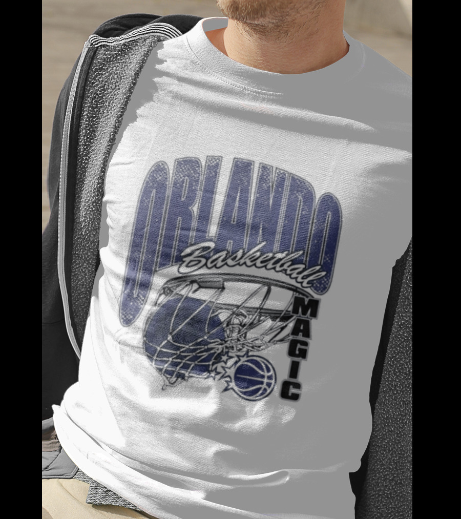 2026 Orlando Magic Basketball Script Swish T-Shirt