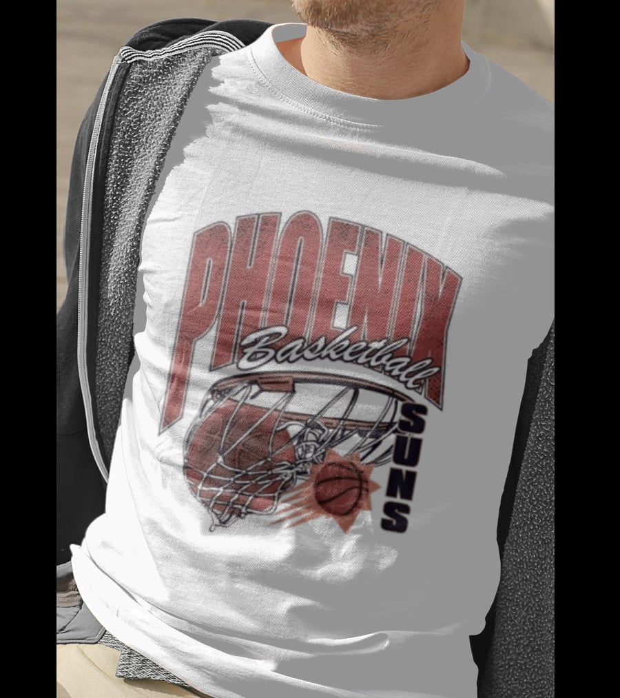 Phoenix Suns Basketball 2026 Swish Script T-Shirt