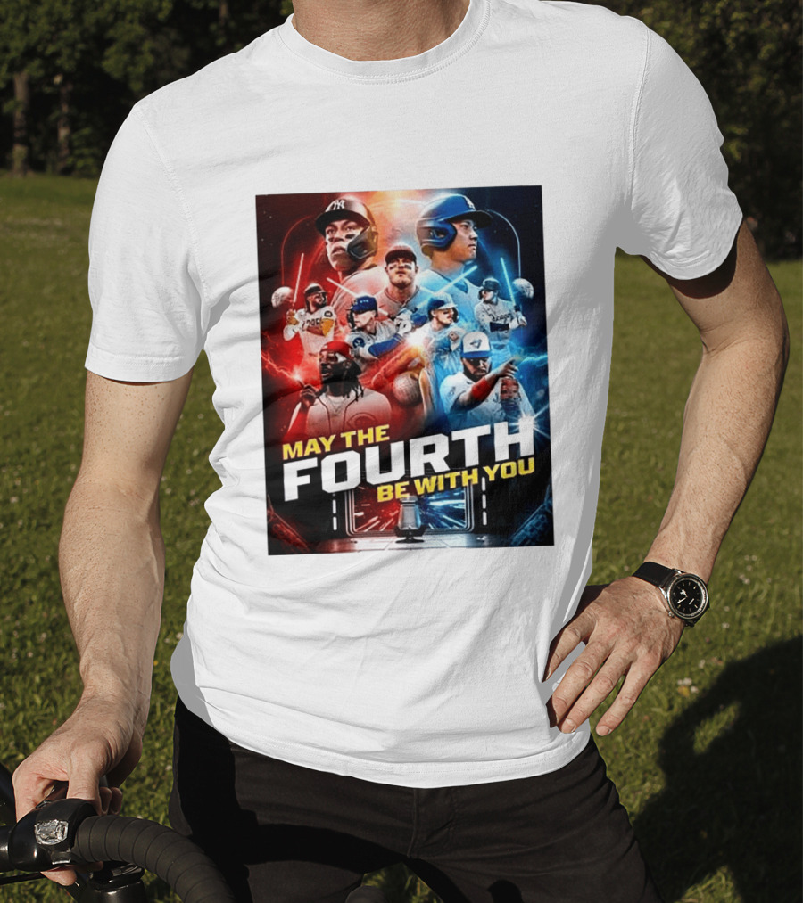 May The Fourth Be With You MLB Star Wars Day 2026 Celebration T-Shirt