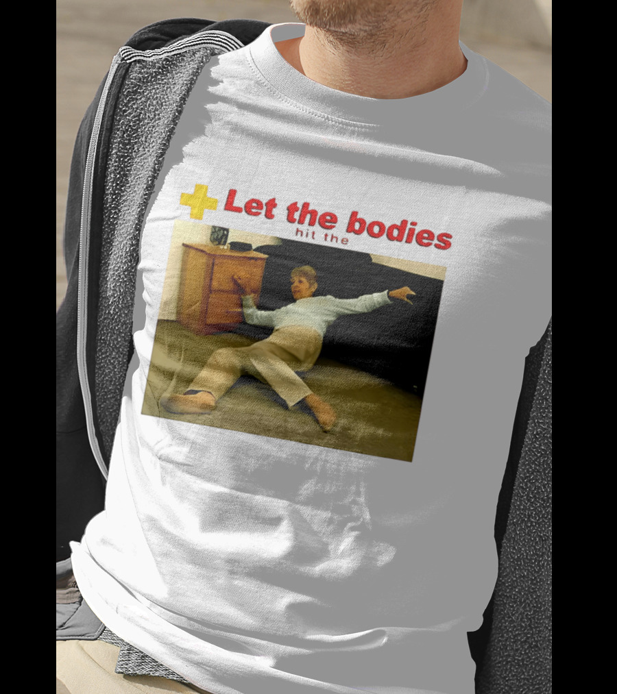Let The Bodies Hit The Floor Meme With Woman Falling T-Shirt