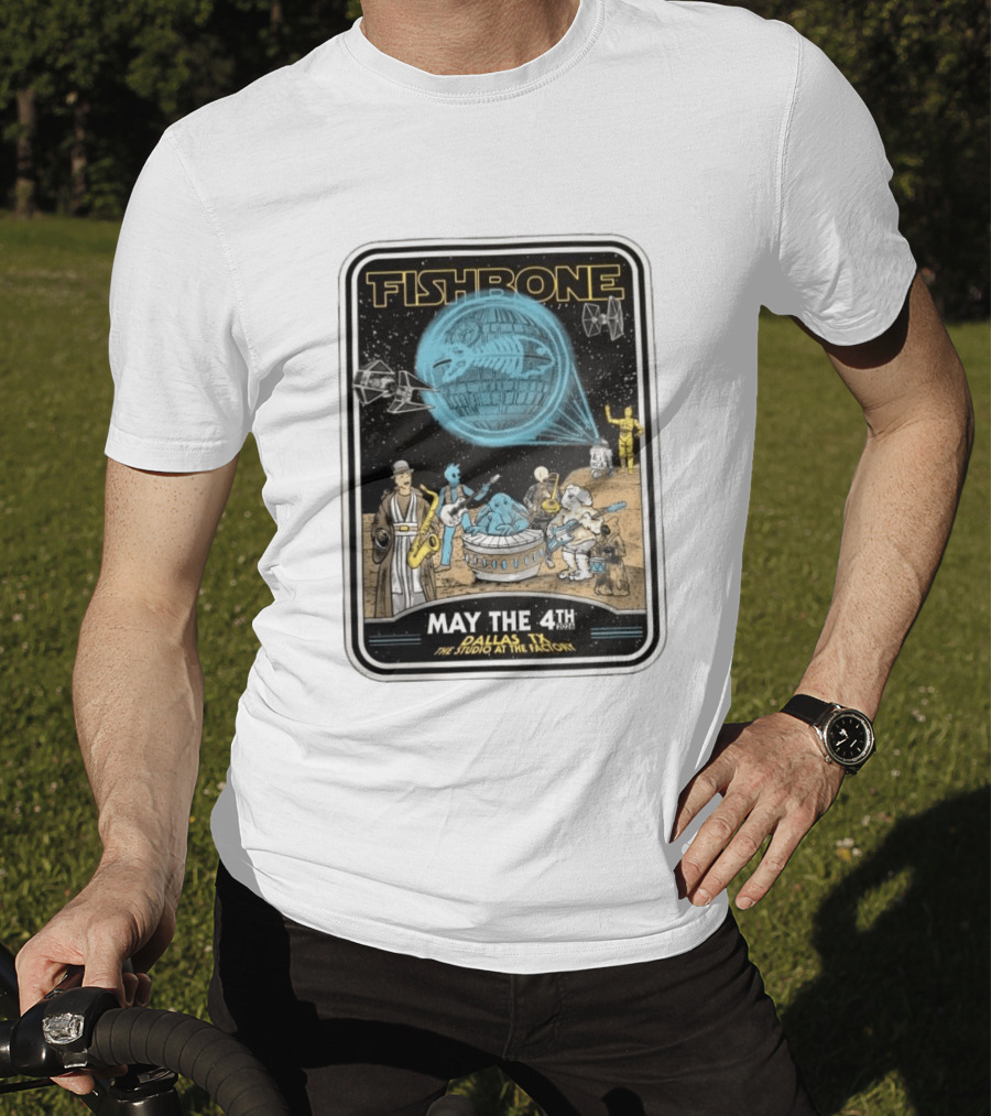 FISHBONE May 4 2026 Dallas TX Tour With Star Wars T-Shirt