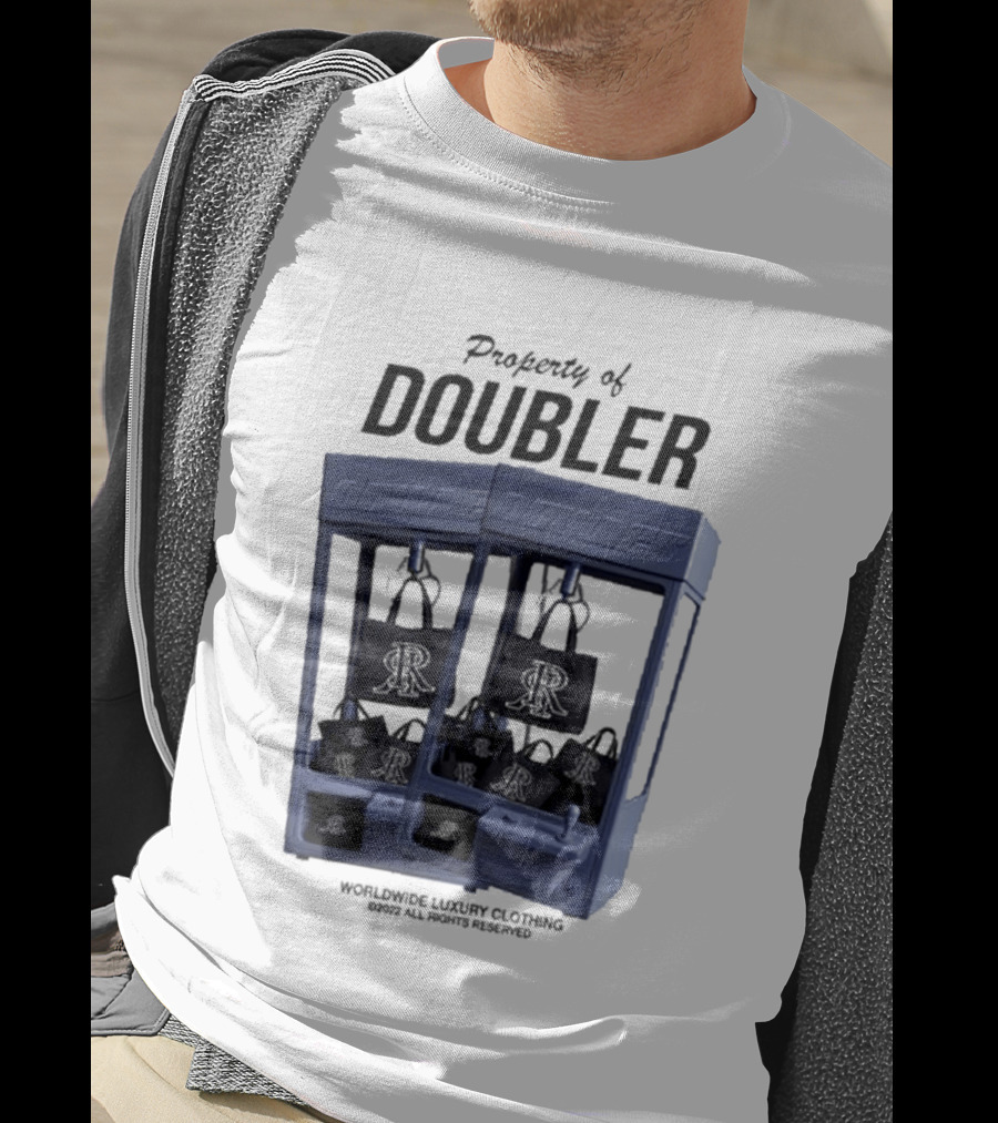 Worldwide Luxury Clothing Property Of Doubler Claw Machine T-Shirt