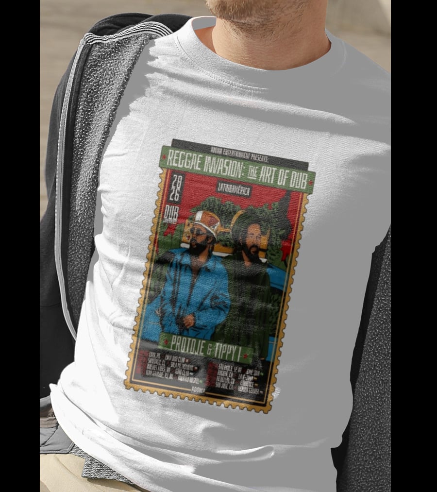 Reggae Invasion The Art Of Dub Protoje Tippy I 2026 Latin America Tour T-Shirt