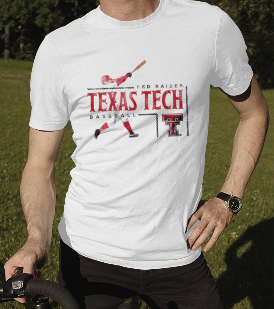 Texas Tech Red Raider Baseball Batter Up TTU T-Shirt