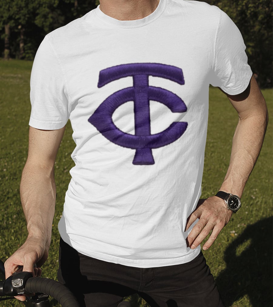 Minnesota Twins TC Logo Mankato State 2026 Hat Giveaway T-Shirt
