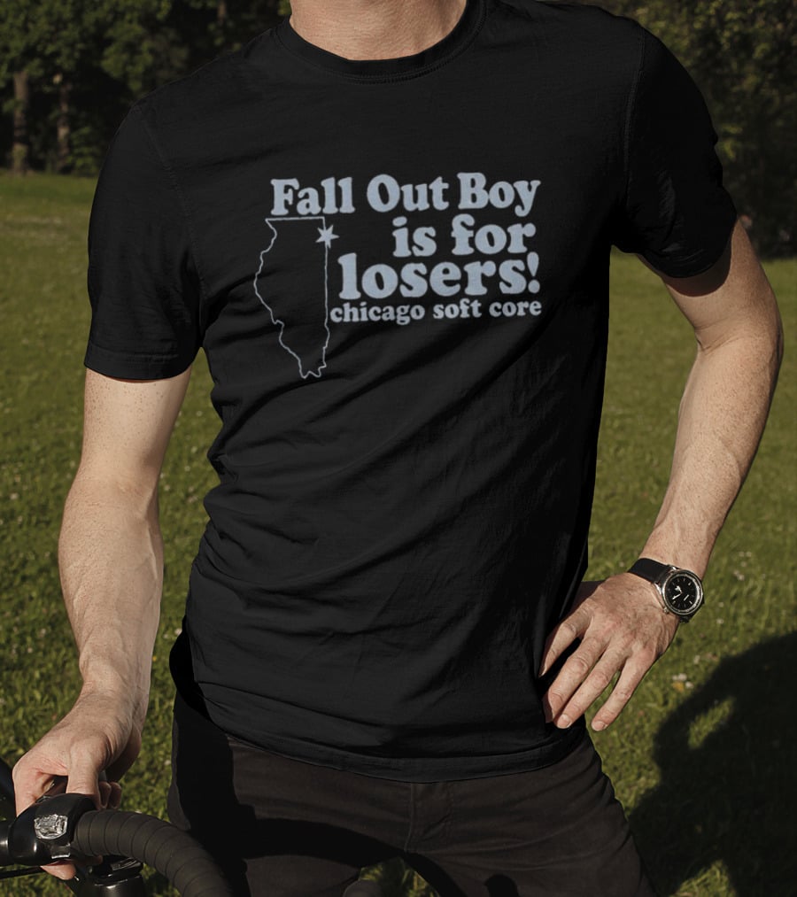 Chicago Soft Core Fall Out Boy Is For Losers T-Shirt