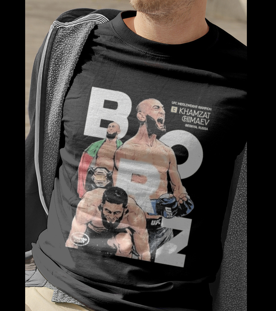 Borz Bardo Craft UFC Khamzat Chimaev T-Shirt