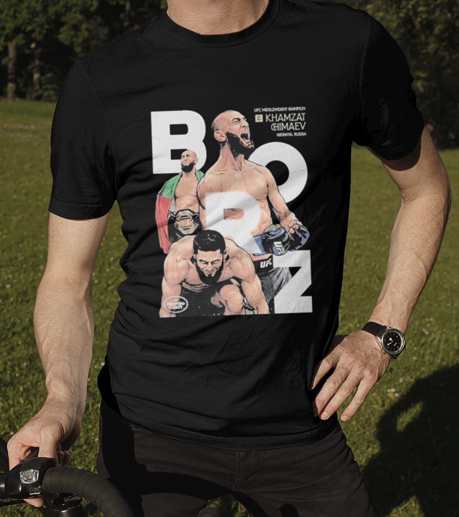 Borz Bardo Craft UFC Khamzat Chimaev T-Shirt