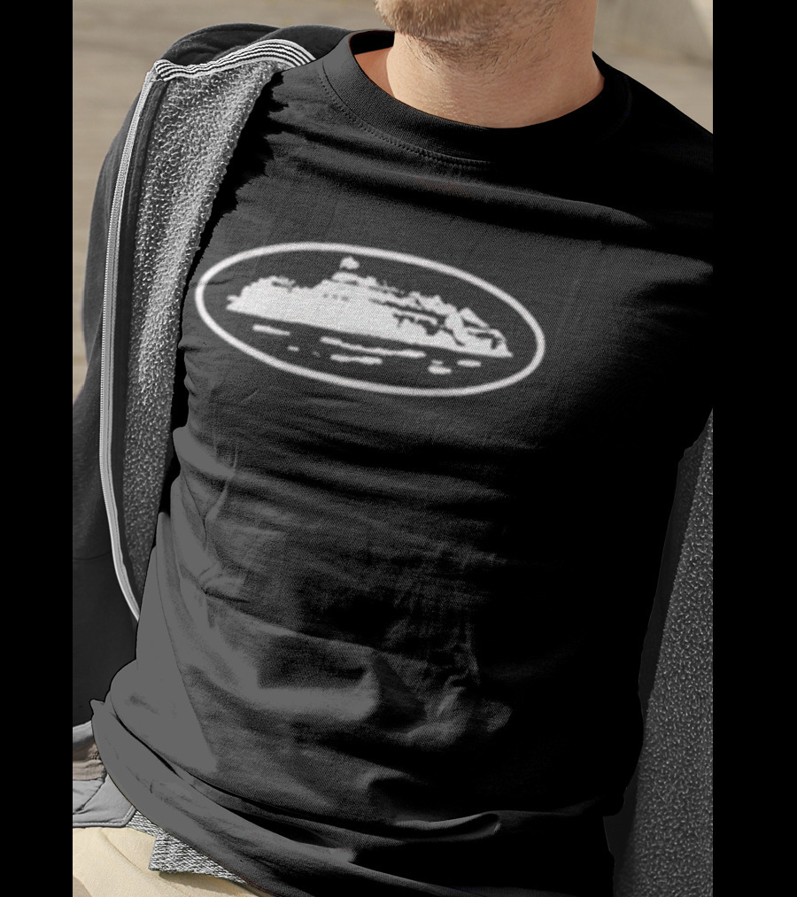 Corteiz Island Puff Oval Scenic T-Shirt
