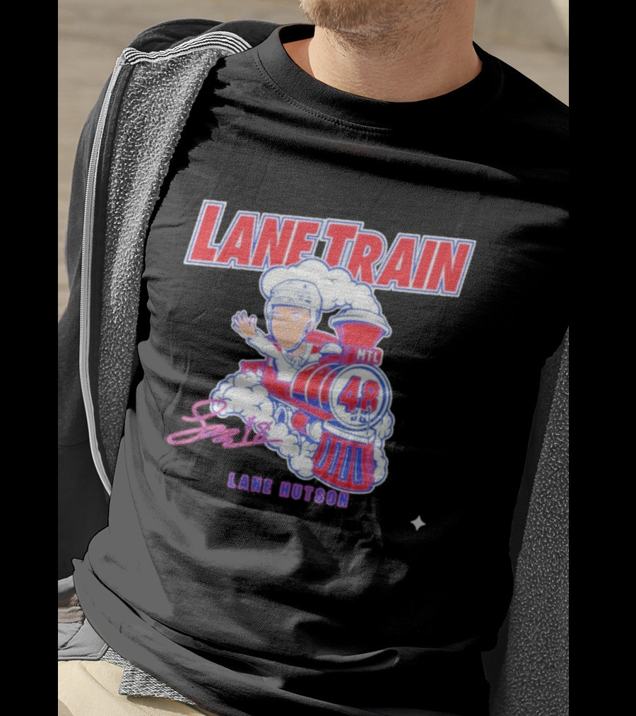 Lane Train MTL 48 Lane Hutson Steam Engine Athlete T-Shirt