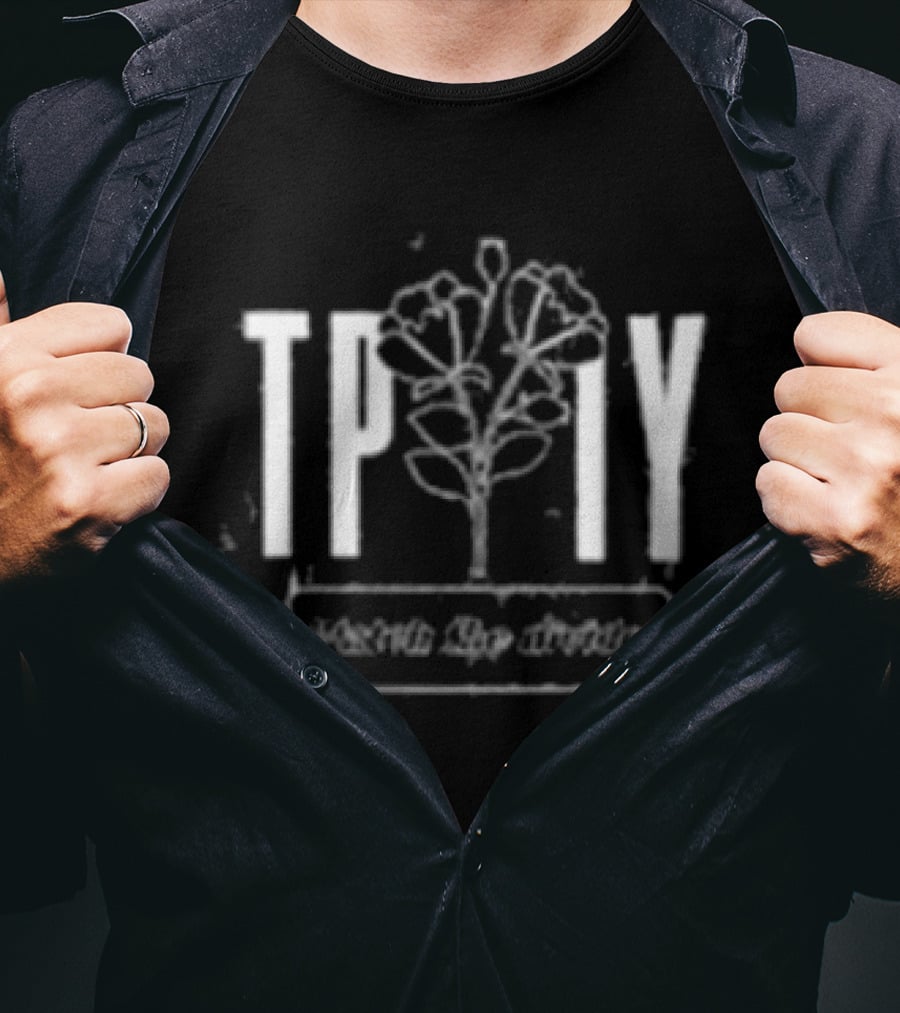 TPIY Flower Tree Icon Thanks For Nothing T-Shirt