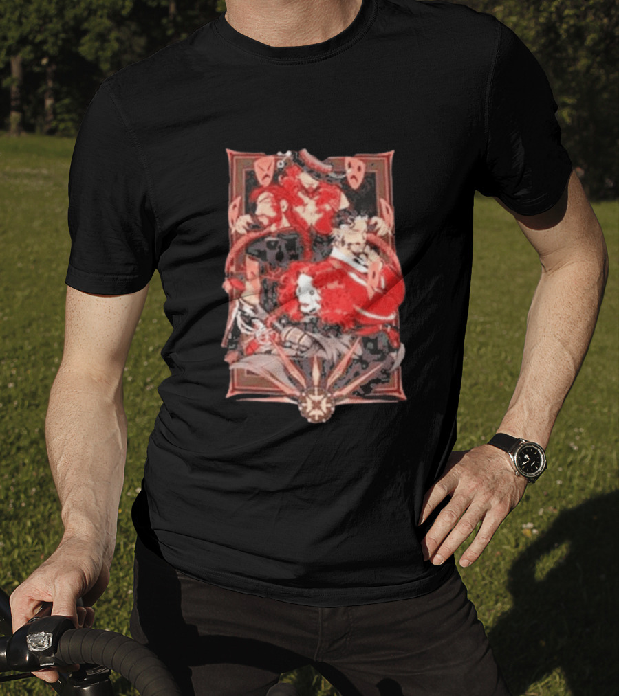 Critical Role Heroes Of Araman Schemers Masked Characters Fantasy T-Shirt