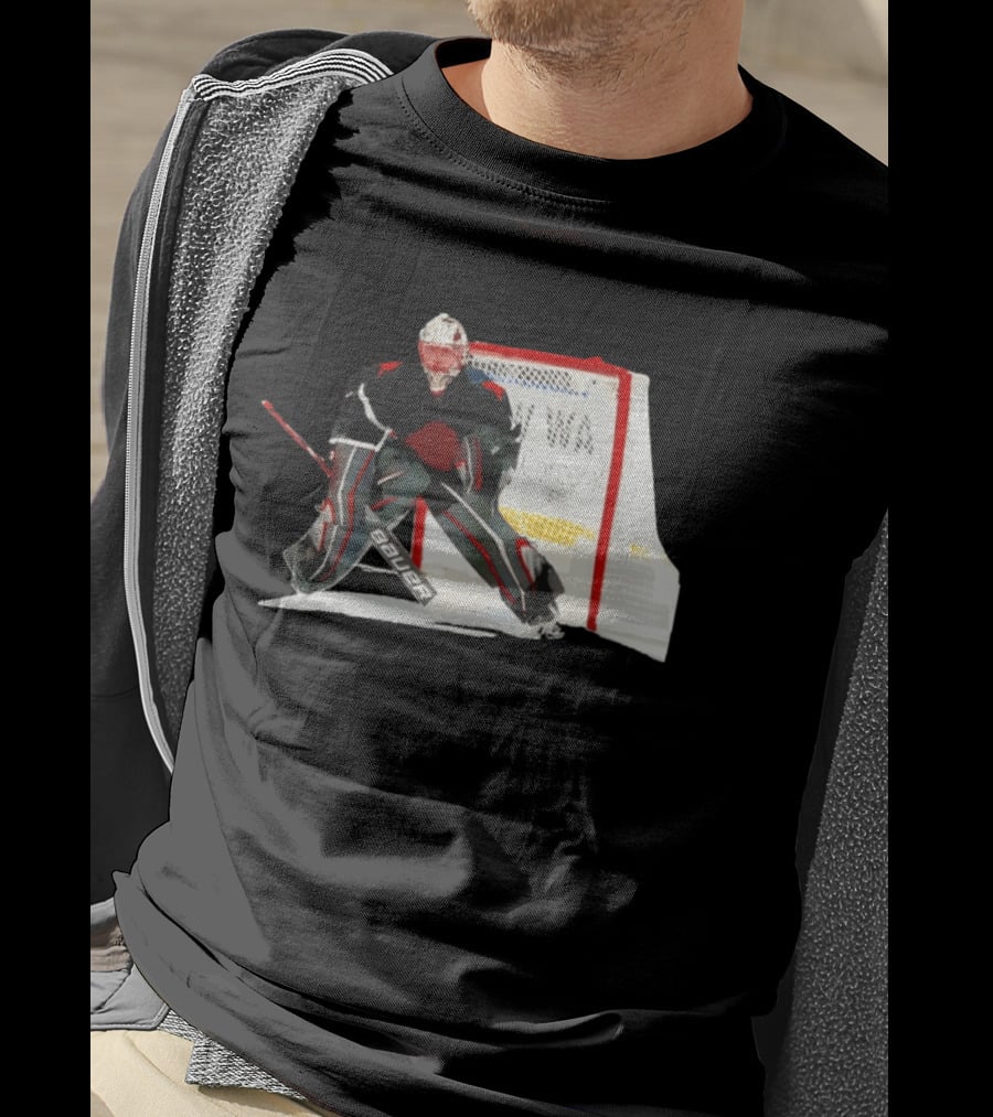 Ukko Pekka Luukkonen Buffalo Sabres NHL Bauer 2026 Goalie Gear T-Shirt