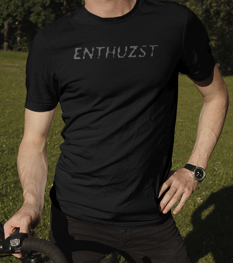 Enthuzst No Luck All Work Motivational Phrase T-Shirt