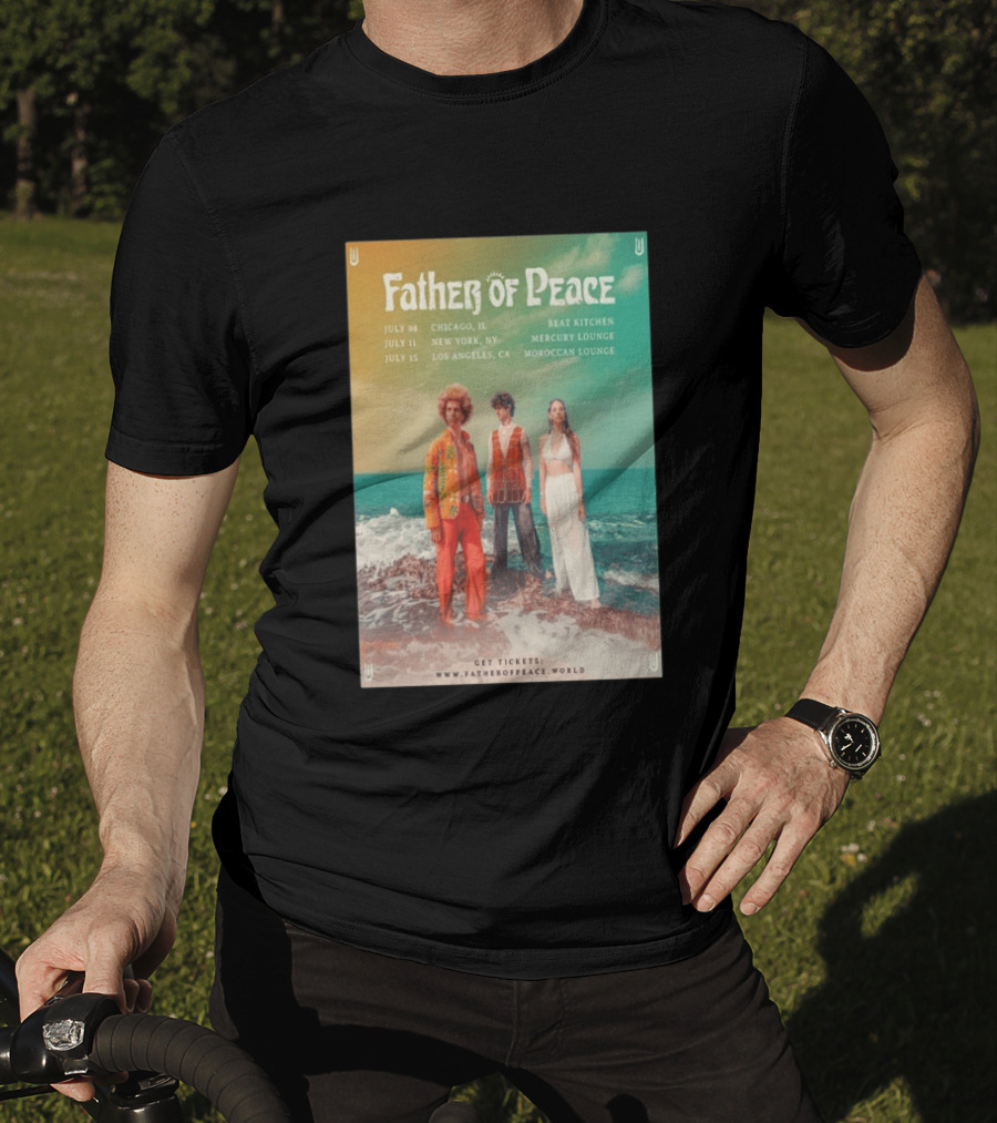 Father Of Peace Fall Tour 2026 Chicago New York Los Angeles T-Shirt