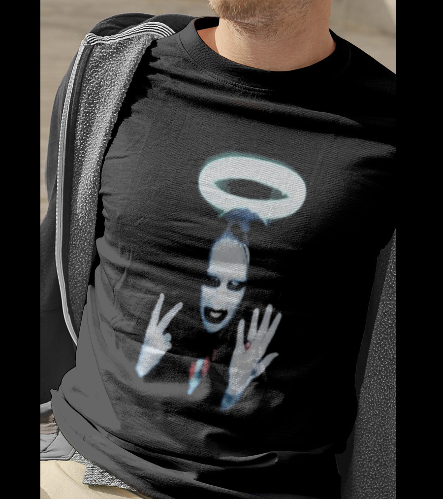 Wyco 1997 Marilyn Manson Angel Halo Gesture T-Shirt