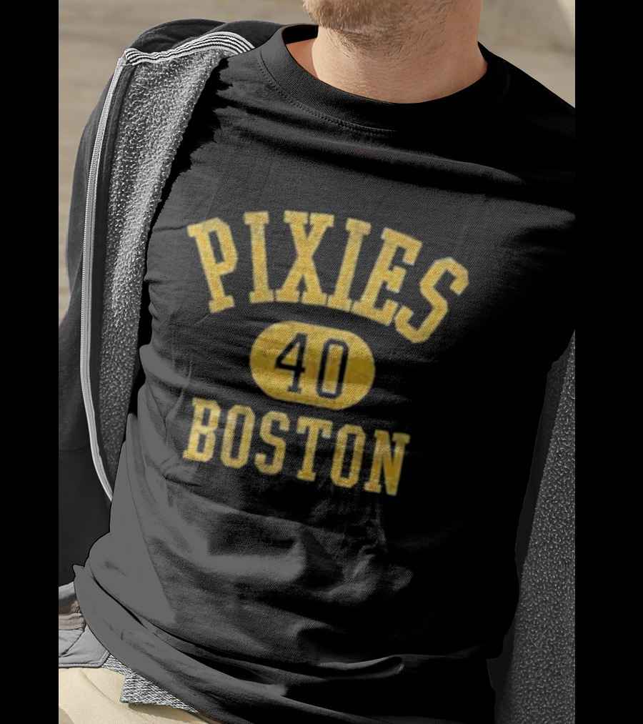 Pixies 40 Boston Asia Tour 2026 Collegiate T-Shirt